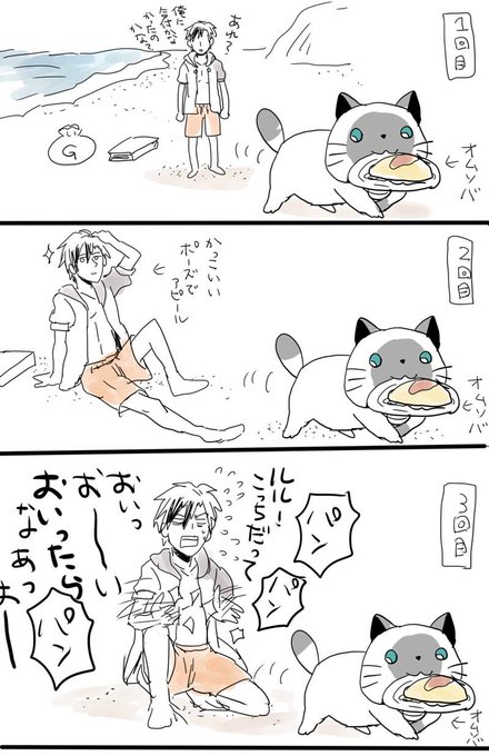 うちのルルがオムソバしか持って帰ってこない(12時間の方) #アスタリア 