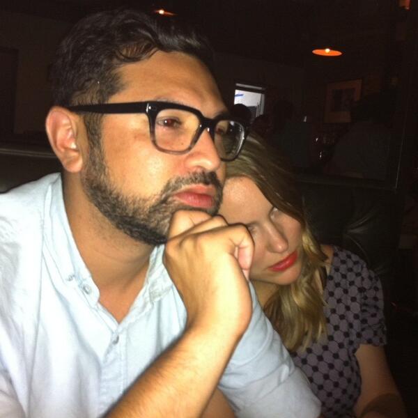 Feeling the 1990's ID magazine in Brooklyn NYC! Love you Amy &amp; Mauricio