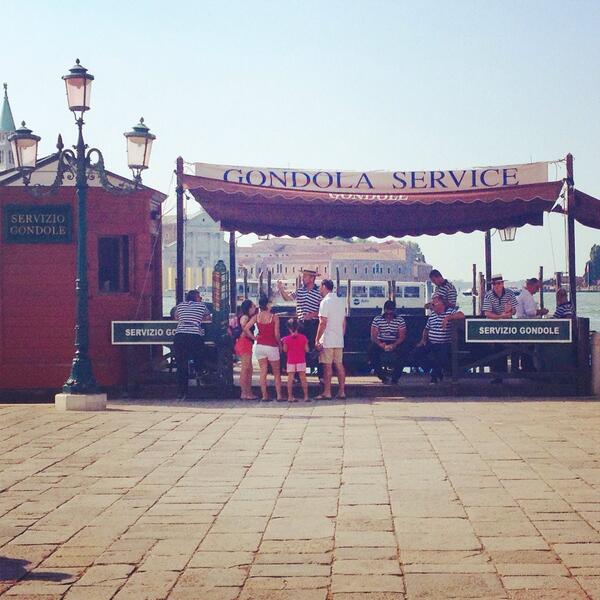 Venice begins to awaken