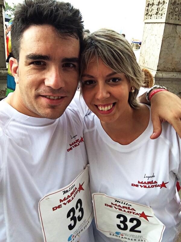 miriam_ia's tweet photo. Minutos antes de empezar la Milla María de Villota!!
Con @xavimrn en #legadomariadevillota http://t.co/fEWET249Sm