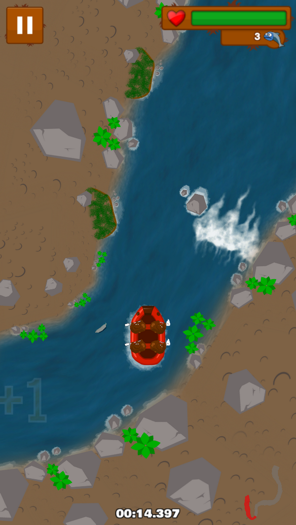 RaftingBears's tweet photo. #rafting through a sharp turn. #screenshotsaturday #indiedev #gamedev #androidgaming http://t.co/yQ8miXRoMg