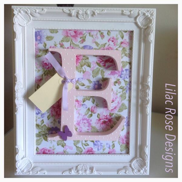 DesignsLilac's tweet image. #personalised #nurseryart #babyroom #newmum #newbaby #wedding #framedinitial @ukcrafts