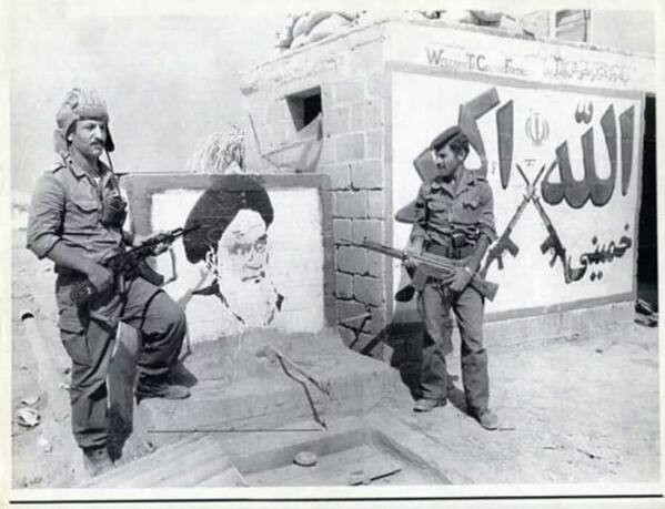 معركة المحمره الاولى 1980 " استيلاء الجيش العراقي على مدينة المحمره " Br30tbLIUAAv92I