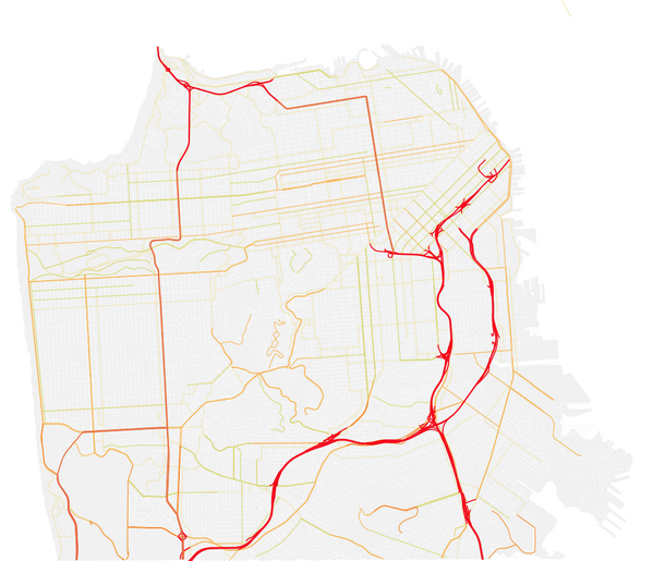 Visualizing speed limits in San Francisco via the awesome <a href="/tilemill/">TileMill</a>