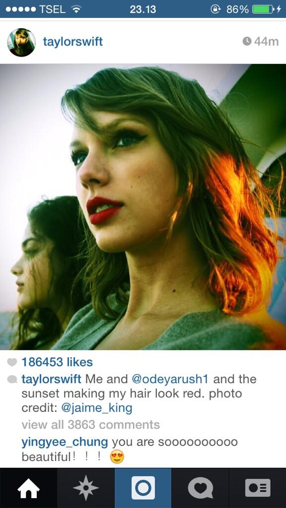 TSwiftiesIND's tweet image. Cantikk banget 😘❤️#swiftupdate