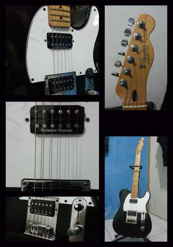 Siapa tau ada yg minat Fender Tele Mexico.. upgrade Pu sh1n + tb4 all coil tap.. <a href="/gitarisINA/">GitarisINA</a> <a href="/PencintaFender/">Pencinta Fender</a>