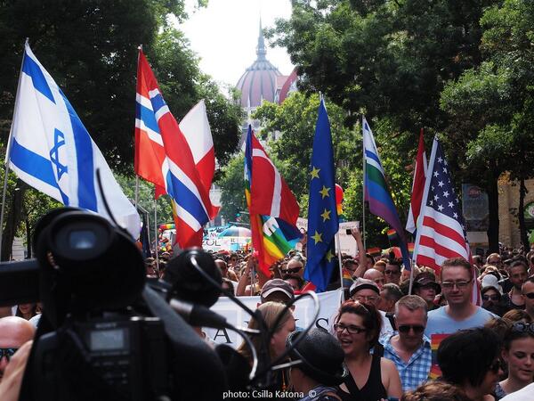 CSilla_Katona's tweet photo. International support to Budapest Pride. http://t.co/LXWI3kWtTK