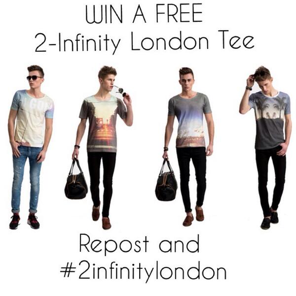 2InfinityLondon's tweet image. Follow @2InfinityLondon to have an opportunity to win a free #2infinitylondon #tee just repost and hashtag