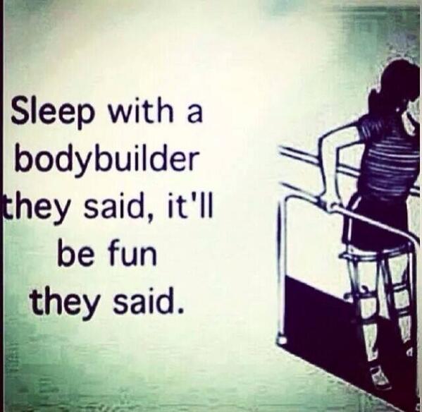 Mutant_Mazzey's tweet photo. LMAO!!! #MutantComedy #BodybuildingProbs http://t.co/5lfz45vblR