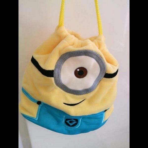 Minions Minions索繩小包 單眼 301 有意wechat Rutschugg Ig Direct 清貨 衫 褲 鞋 襪 平 靚 正 索繩袋 索袋 小包 包包 Minions Bag