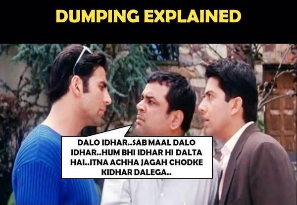 MBATIP's tweet image. Dumping Explained 😜