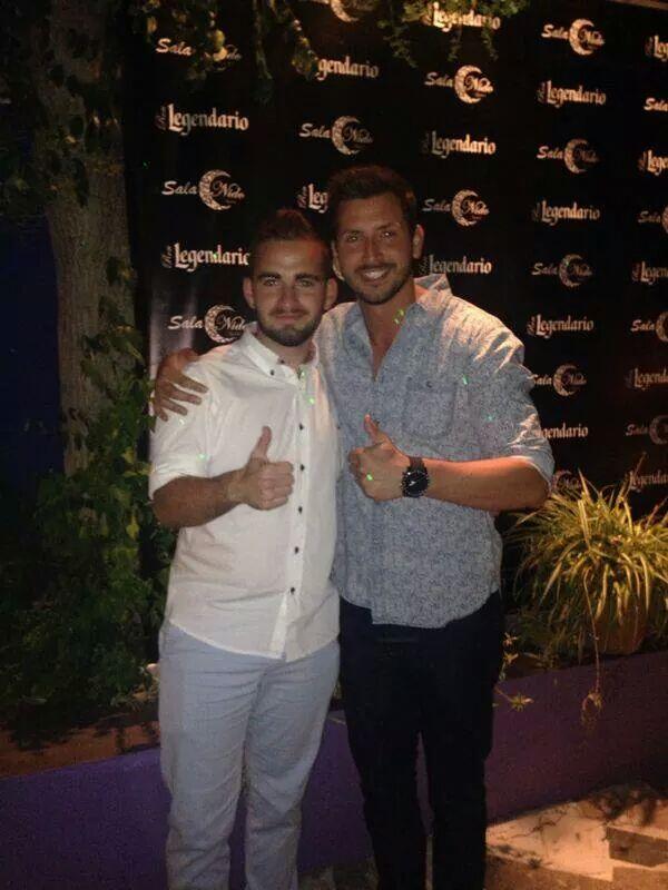 vaya noche en el nido con manu de myhyv!!