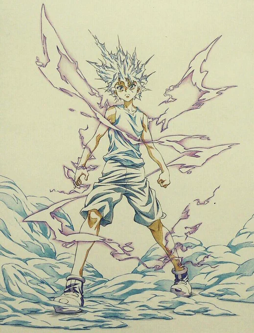今日はキルアの誕生日!
キルアを描き続けて三年半、たくさんの苦悩を乗り越え成長していく彼の姿を描きながら、自分も一緒に成長して来れたと思う。

お誕生日おめでとう。 