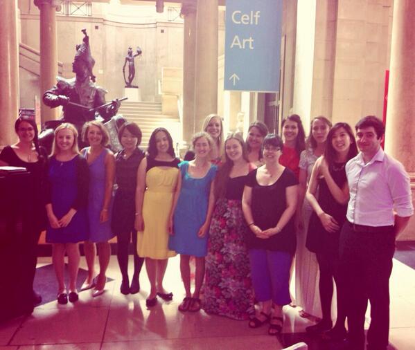 EllenWMusic's tweet image. Everybody here who participated in the @RWCMD #Welsh #song project with @TyCerdd_org #postperformance @Museum_Cardiff