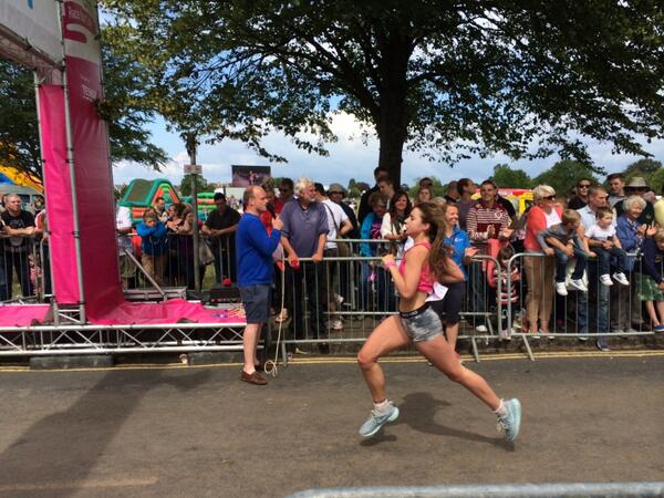 Well done to my daughter Annie who ran in just over 23 minutes