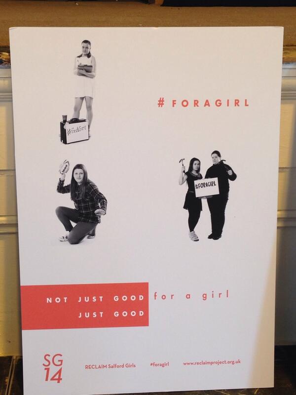 Campaign 2 #foragirl @RECLAIMproject  fighting injustice #youngfeminists