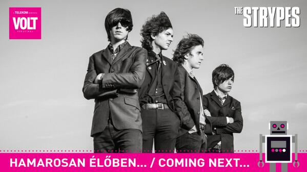 USTREAMHungary's tweet image. Jön a The Strypes az 1-es csatornán! bit.ly/TAm70A 
#voltfesztival #volt2014
