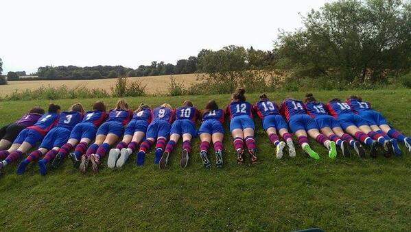 SPRgirlsfc's tweet photo. Great day at aces, got to the semi final well done girls http://t.co/Bye8jVC2Yy