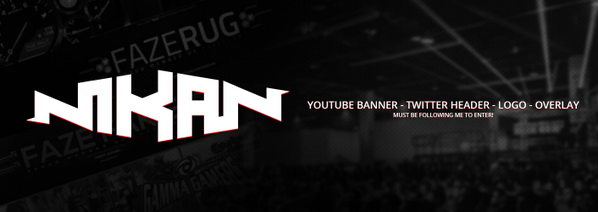 FaZeNikan's tweet image. Full design revamp GIVEAWAY! Picking 2 lucky winners! RT TO ENTER! Must be following me also! &amp;lt;3 LOVE YOU ALL