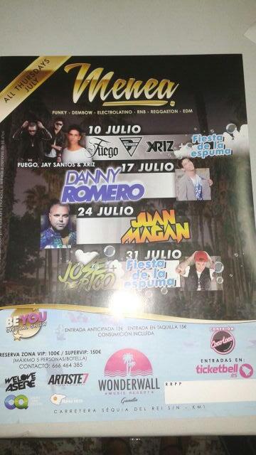 WONDERWALLRRPP's tweet photo. Si queréis ir alguna de estas pedazo fiestas ya sabéis donde cogerlas; 663718105.
WONDERWALL LA LIA ESTE VERANO. http://t.co/uhYgct96gj