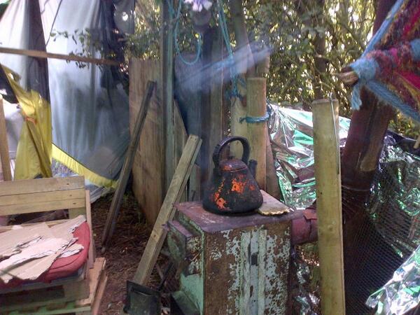 The anti-fracking <a href="/WestNewtonCamp/">WestNewtonProtectors</a> is lovely. Tea on the go at all times, friendly people. Pay them a visit!