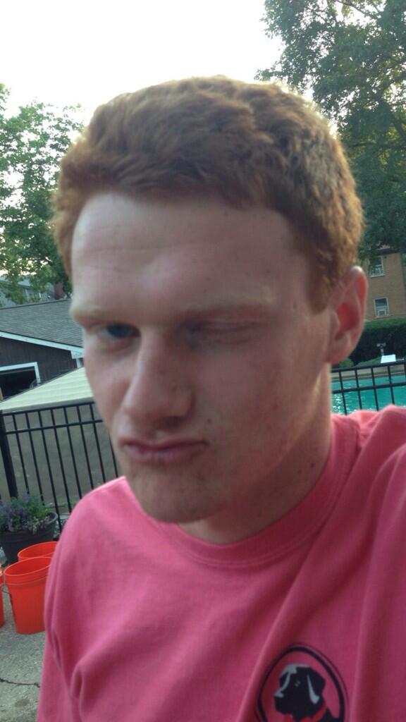 IanSullivan11's tweet photo. This man is on the loose if seen call the authorities. He has been known to forcibly slide into your dm's http://t.co/VhrtY90Ewu