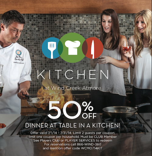 Wind Creek Casino Cooking School Calendar Wind Creek Casino Cooking School Calendar