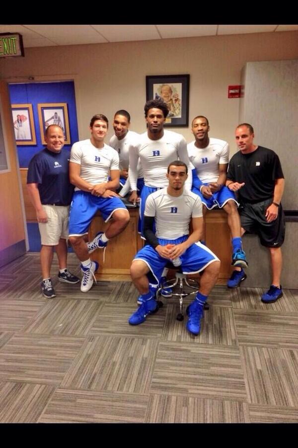 Duke_Gang's tweet image. Took this pic of the boys after a great practice!! You guys will not be disappointed when you see them play this fall