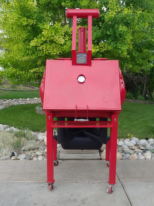 Smokinhotbbqs's tweet photo. Latest completed smoker. http://t.co/SA1PPWLCtu