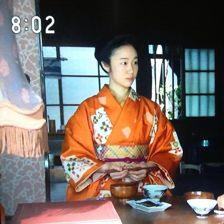 「花子とアン」のカワイイもの on Twitter "花子とアン 74話（6/24火 放送） かよの帯は初出ですね