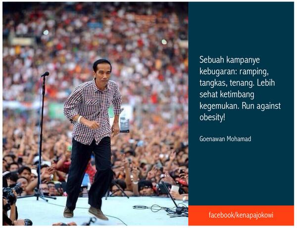 Run against obesity! on.fb.me/1qawDGN <a href="/gm_gm/">goenawan mohamad</a> <a href="/fadjroeL/">Dr. M. Fadjroel Rachman</a> <a href="/toscasantoso/">santoso</a> <a href="/jokoanwar/">GHOST IN THE CELL - 16 APRIL 2026 DI BIOSKOP</a> <a href="/BilanganFu/">Ayu Utami</a>