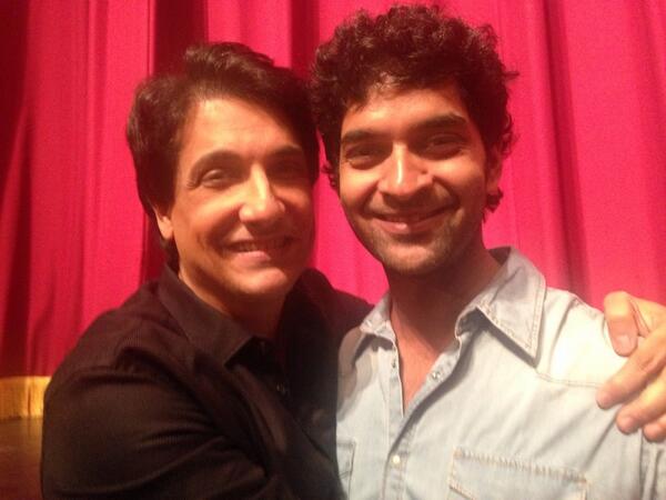 bharatg18's tweet photo. Spotted! @purab_kohli with @Shiamakofficial at #Selcouth at @NCPAMumbai ! http://t.co/67eeX1mZAo