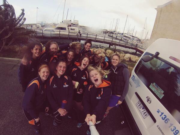 U21 vic girls getting blown away in Perth. <a href="/sophtaylor1/">Sophie Taylor</a> @BardenLaura <a href="/krissy_bates/">Krissy Bates</a> <a href="/hockeyvictoria/">Hockey Victoria</a> #gopro #bigV