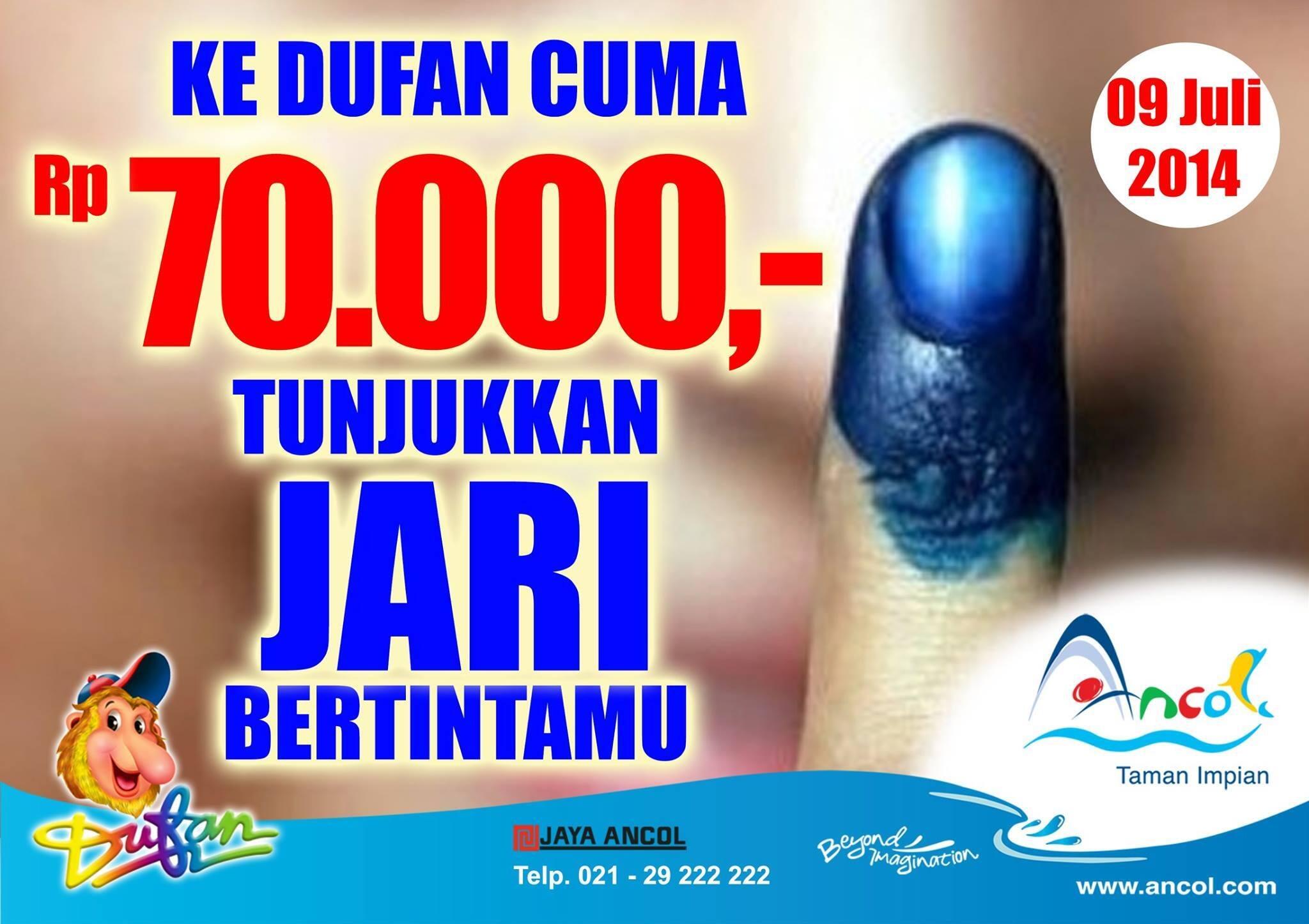 Bukan rahasia lagi biasanya saat hari pencoblosan banyak ban tempat makan atau hiburan yang ngasih kamu promo promo menarik dengan memamerkan jari kamu Bukan rahasia lagi biasanya saat hari pencoblosan banyak ban tempat makan atau hiburan yang ngasih kamu promo promo menarik dengan memamerkan jari kamu