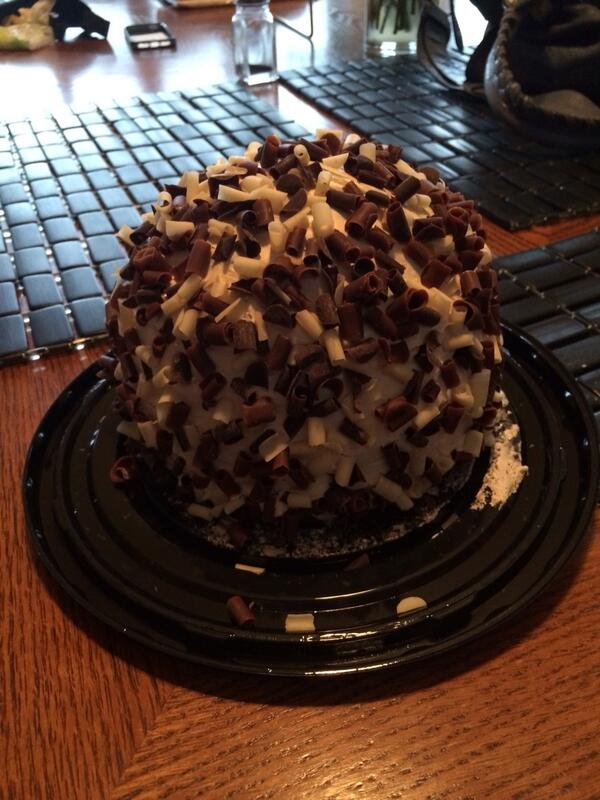 MichelleRempel's tweet photo. .@KVMarshall - you'll never guess what I just found. #cakehat #insidejoke http://t.co/iYnqaQF5BK
