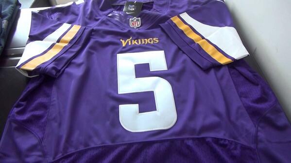 Teddy Bridgewater jersey can be all yours for $55.  DM us if interested