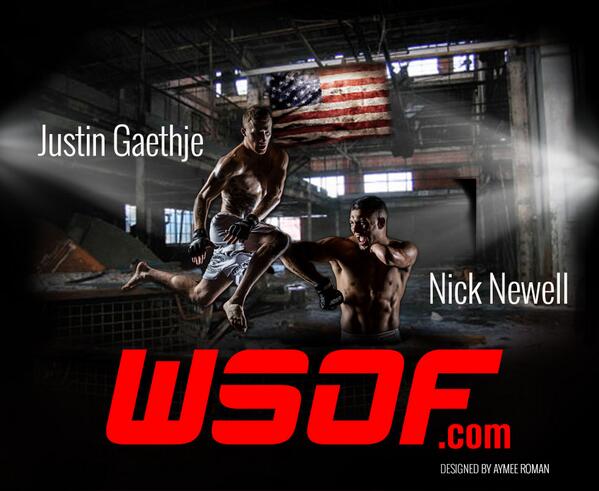 aymeeroman's tweet photo. #WSOF @Justin_Gaethje &amp; @NotoriousNewell @Cubavera @MMAWorldSeries @NBCSports @UnivisionSports http://t.co/y9y7bOBLtC