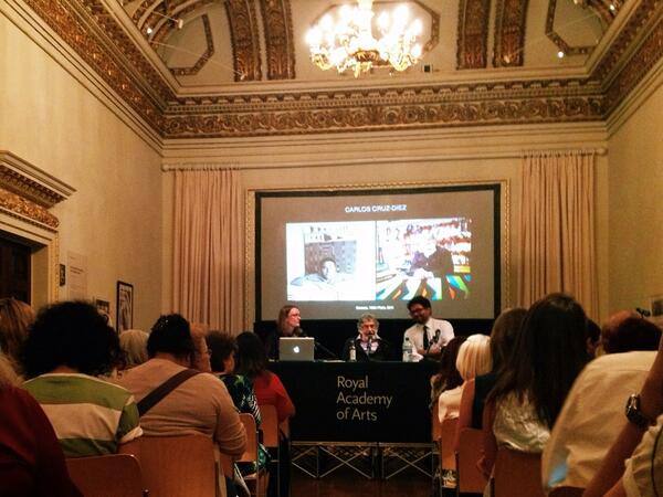 Pro_Sometimes's tweet image. Our Weekly #Procrastination: We met maestro Carlos Cruz-Diez at #RadicalGeometry @royalacademy procrastinatortimes.com/2014/07/our-we…