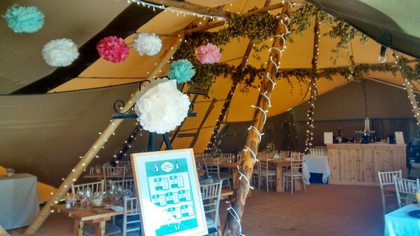 stace_ferguson's tweet photo. Amazing tipi wedding from the weekend.. Congratulations Mr &amp; Mrs Fitton xx http://t.co/nw1ZAr2L14