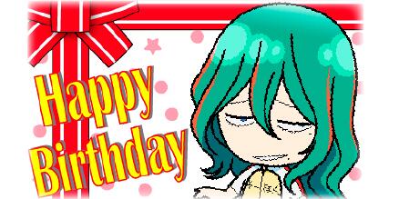 プリロール公式 キャラケーキ マカロン 弱虫ペダル ハッピーバースデー巻ちゃん 限定プリロールをご注文の皆さまは今頃巻ちゃんプリロールでお祝いの最中でしょうか プリロールも巻島裕介 くんのお誕生日を全力でお祝いしております