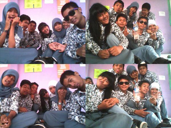 XTwoMbc_'s tweet photo. hahaha kereeen~ "@ary__69: Waktu kls 1 msh pada alay min @XTwoMbc_ xD http://t.co/CSN5Z46IQt"