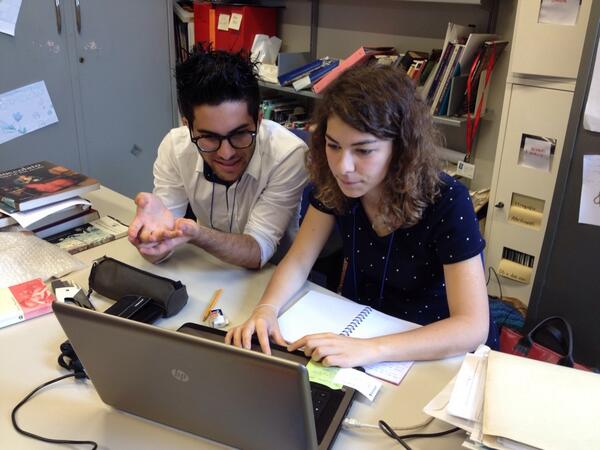 Inizia la 2a settimana di #internship in museo per <a href="/VirGiulia/">Giulia Vironda</a> e Edoardo del @liceoBottaIvrea.