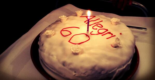 Dot's delicious cake! #allegri60years