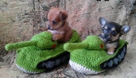 WoTModernArmor's tweet photo. Puppy power... roll out! http://t.co/aRPc890m1o