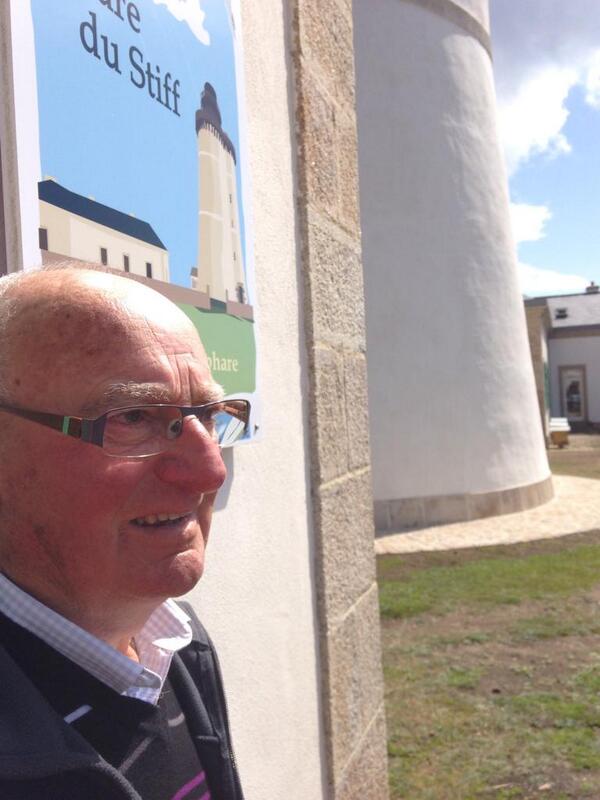 michel Berthelé gardien #pharedeStiff pendant 25 ans <a href="/Fondation_EDF/">Fondation groupe EDF</a> <a href="/ot_ouessant/">OT Ouessant</a> <a href="/FinistereTour/">Finistère Tourisme</a>