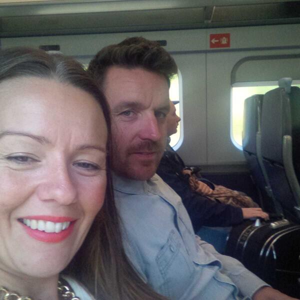 emmasmithette's tweet photo. Me &amp; my chins are off to London with the boy to see #letour http://t.co/JubmxxWsmC