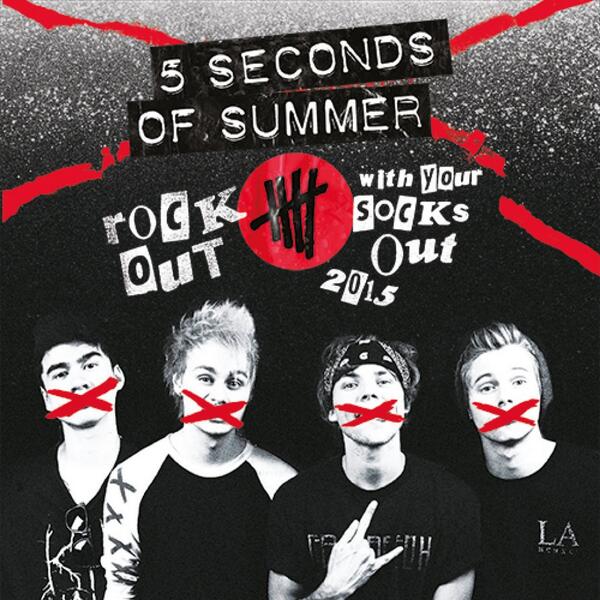 5SOS's tweet image. THIS IS GONNA BE SO EPIC 😊 rock out with your socks out baby!!!!!!!