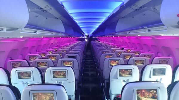 Just boarded this phat <a href="/VirginAmerica/">Virgin America</a> plane! Download the <a href="/hereonbiz/">Here On Biz</a> app and network with me on @Gogo in-flight WiFi!