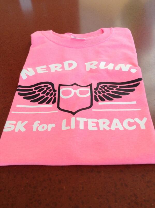 lpweakland's tweet image. Excited for the #nerdrun! #nErDcampMI