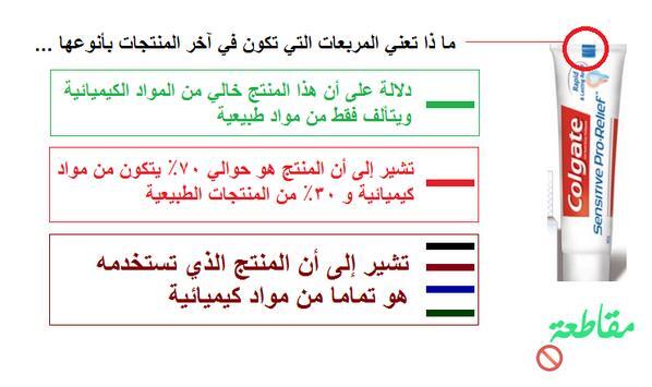 ماذا تعني المربعات الملونه في بعض المنتجات بأنواعها ... #المستهلك #السعودية #حماية_المستهلك